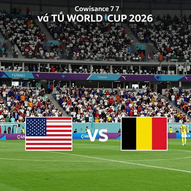 Mỹ vs Bỉ: Tâm điểm World Cup 2026 rạng sáng 7/7, tranh vé Tứ kết