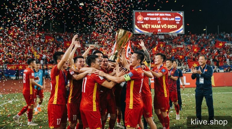 Việt Nam bảo vệ thành công ngôi vương ASEAN Cup 2026: Nhìn lại hành trình bất bại của thầy trò Kim Sang Sik